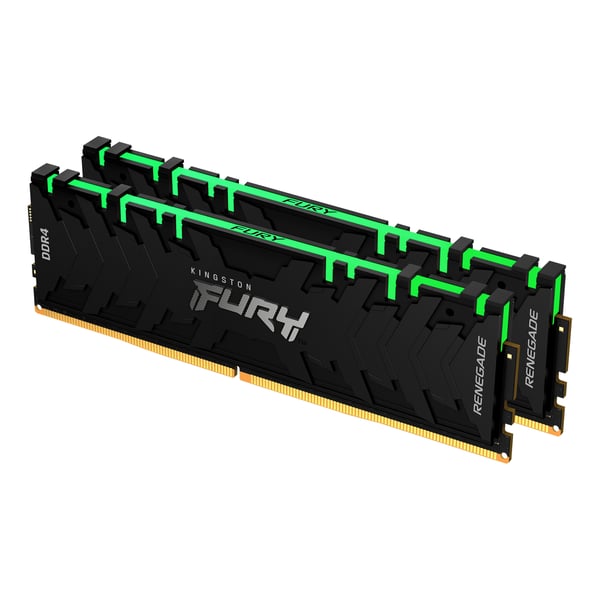 Kingston Technology FURY Renegade RGB RAM-minnen 16 GB 2 x 8 GB DDR4 288-pin DIMM Kingston Technology FURY Renegade RGB RAM-minnen 16 GB 2 x 8 GB DDR4 288-pin DIMM