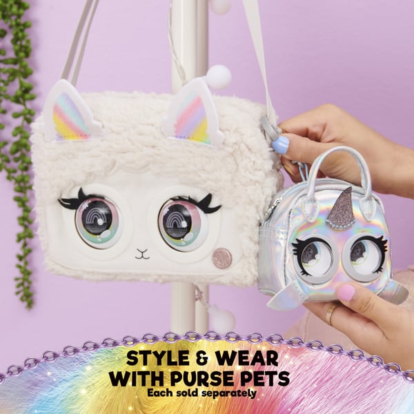 Purse Pets BAG Micros 2PK ECMX GML Rosa, Silver Pojke/flicka Handväska