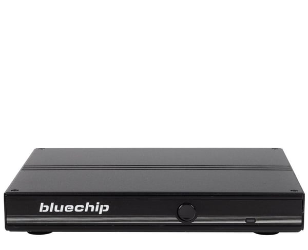 bluechip BUSINESSline M11100g-P Intel® N N100 8 GB DDR4-SDRAM 120 GB SSD Windows 11 Pro Mini PC Mini-PC Antracit, Svart