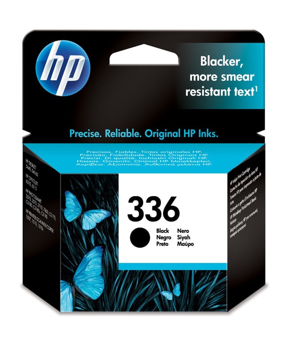 HP 336 mustekasetti 1 kpl Alkuperäinen Perusvärintuotto Musta
