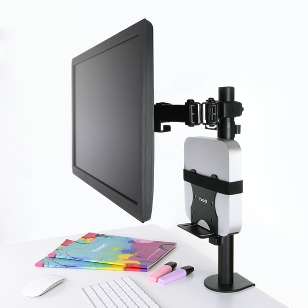 TooQ TCCH0001-B All-in-one tietokoneen /työaseman kiinnitys & teline 5 kg Musta