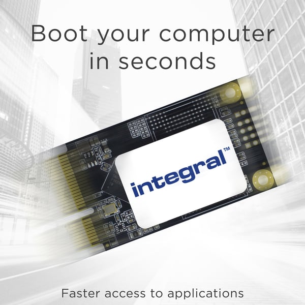Integral INSSD256GMSA SSD-massamuisti 256 GB mSATA Serial ATA III TLC