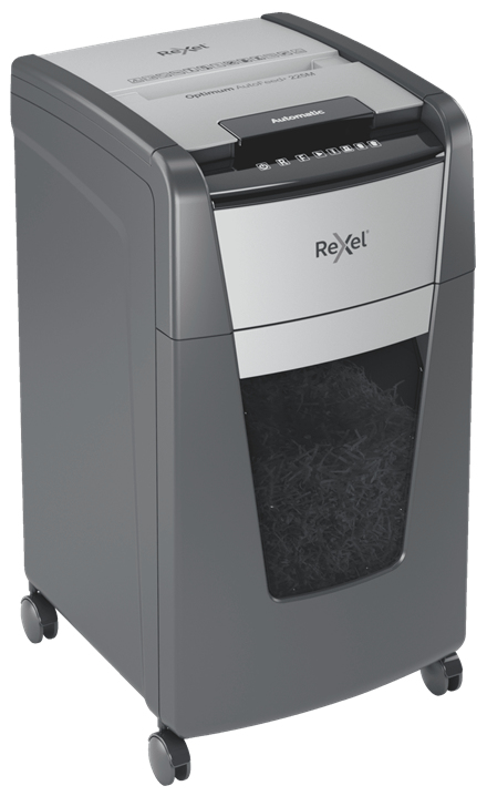 Rexel Optimum AutoFeed+ 225M Automatisk Dokumentförstörare Mikroskärning