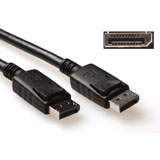 ACT AK3982 DisplayPort kabel 5 m Sort