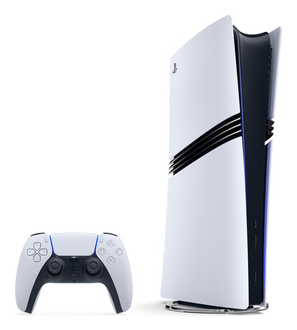 Sony Interactive Entertainment PlayStation 5 Pro 2 TB Wi-Fi Svart, Vit