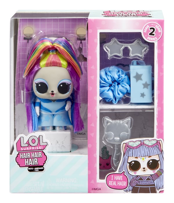 L.O.L. Surprise! Hair Hair Hair Pets Asst in PDQ