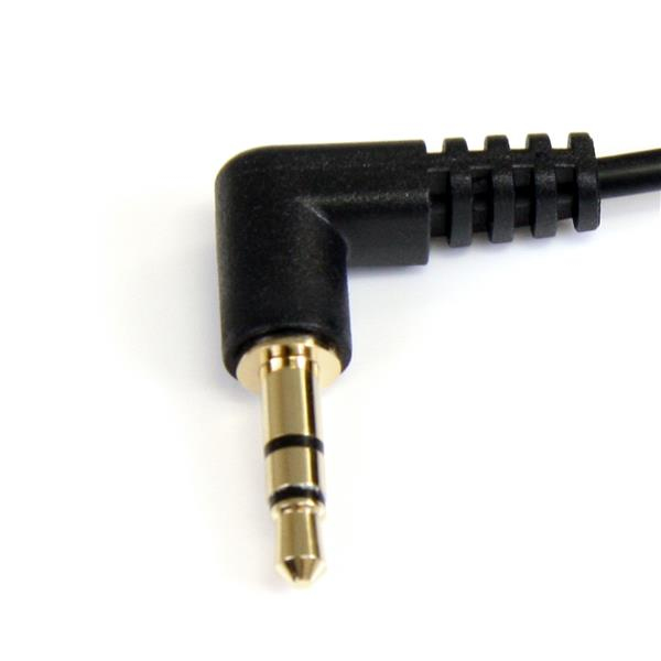 StarTech.com MU3MMS2RA ljudkabel 0,91 m 3,5mm Svart