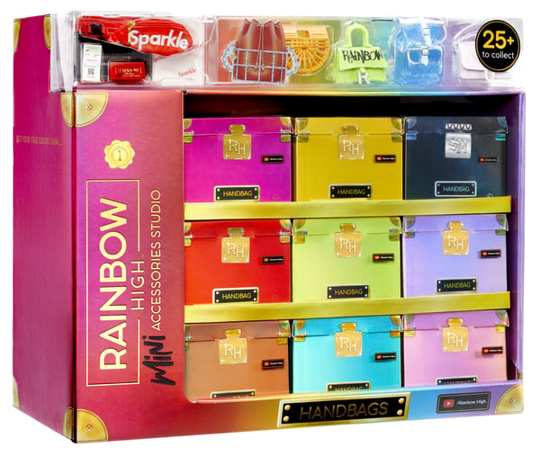 Rainbow High Accessories Studio Series 1, H Assortment in PDQ Dukketaske