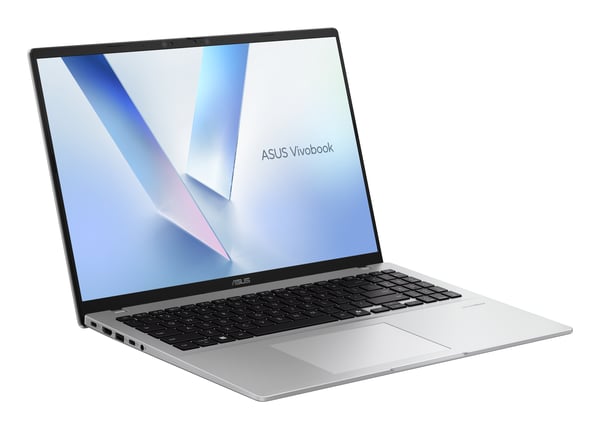 ASUS Vivobook 16 X1607CA-MB059 Copilot+ PC Intel Core Ultra 5 225H Laptop 40,6 cm (16") WUXGA 16 GB DDR5-SDRAM 512 GB SSD Wi-Fi 6 (802.11ax) Sølv QWERTY Spansk
