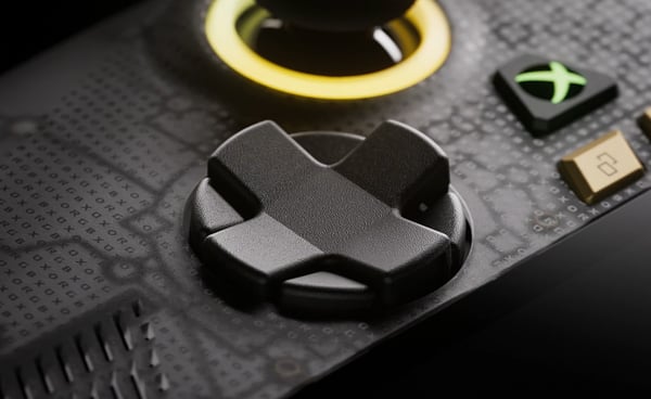 ASUS ROG XBOX Ally X20 Bundle RC74XA-TW001W bærbar spilkonsol 18,8 cm (7.4") 1 TB Berøringsskærm Wi-Fi Sort