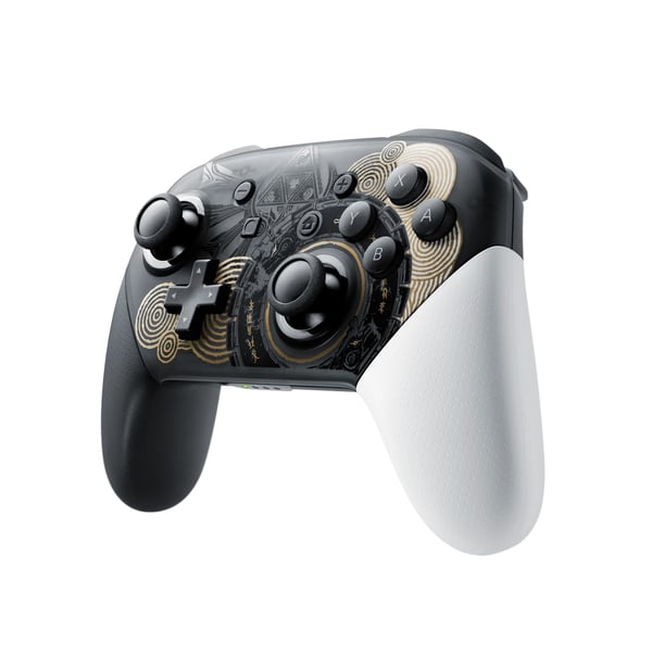 Nintendo 10009831 spil-controller Sort, Guld, Grå, Hvid Bluetooth Gamepad Analog/digital Nintendo Switch, Nintendo Switch OLED