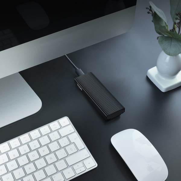 TooQ TQE-2230B Hölje för lagringsenheter SSD-inkapsling Svart M.2