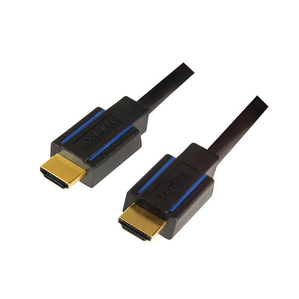 LogiLink CHB005 HDMI-kabel 3 m HDMI Type A (Standard) Sort