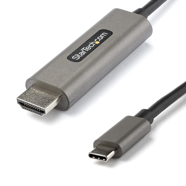 StarTech.com 5 m USB-C til HDMI-kabel 4K 60 Hz med HDR10 - Ultra HD-videoskærmkortkabel - DP 1.4 Alt M