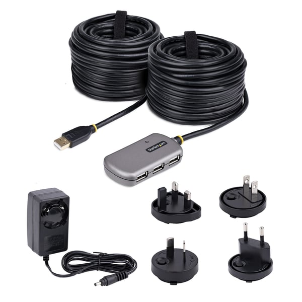 StarTech.com U02442-USB-EXTENDER konsoludbygning Konsolforstærker 480 Mbit/s