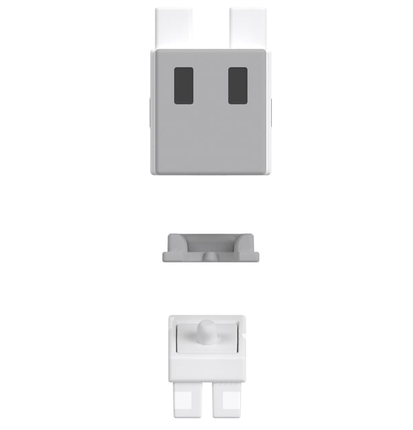 Minecraft MOB HEAD MINIS White Horse
