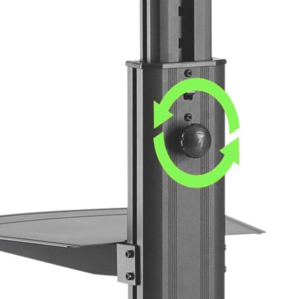 Techly ICA-TR35 fäste för skyltningsskärm 165,1 cm (65") Svart