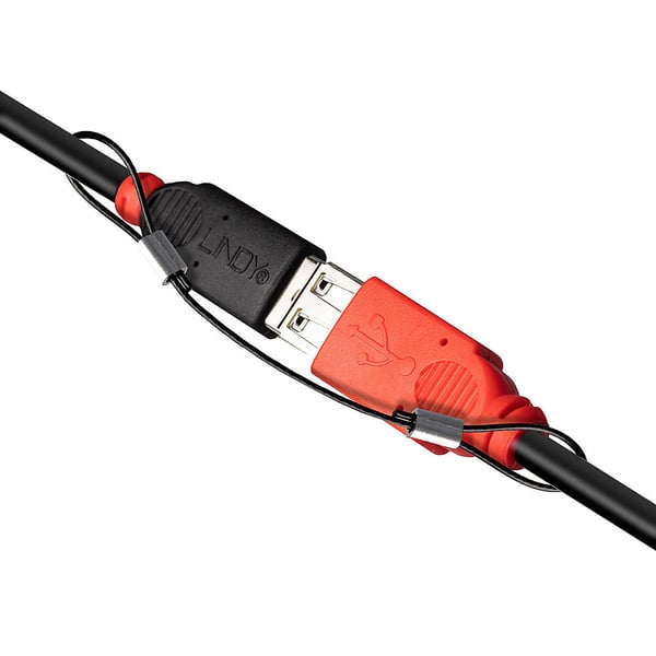Lindy 40774 kabellås Svart 0,15 m