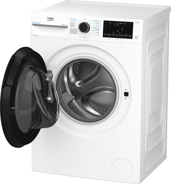 Beko BM5DFT48437WB kombinerad tvättmaskin och Tumlare Fristående Frontmatad Vit