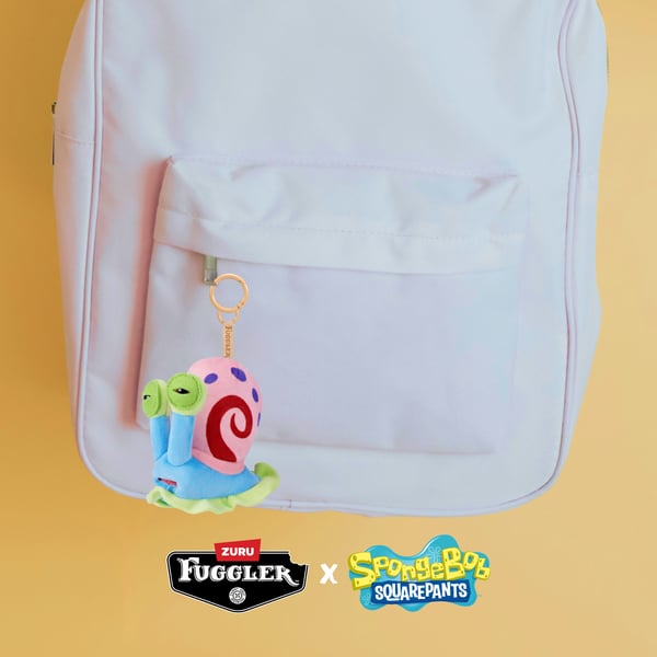 Hug-A-Lumps Fuggler SpongeBob 13 cm Licenseret Nøglering Sortiment