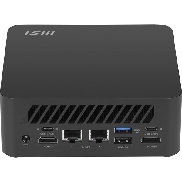 MSI Cubi Z 8M-036BEU Kuutio Musta 255 AMD SoC 3,8 GHz Sisäiset kaiuttimet