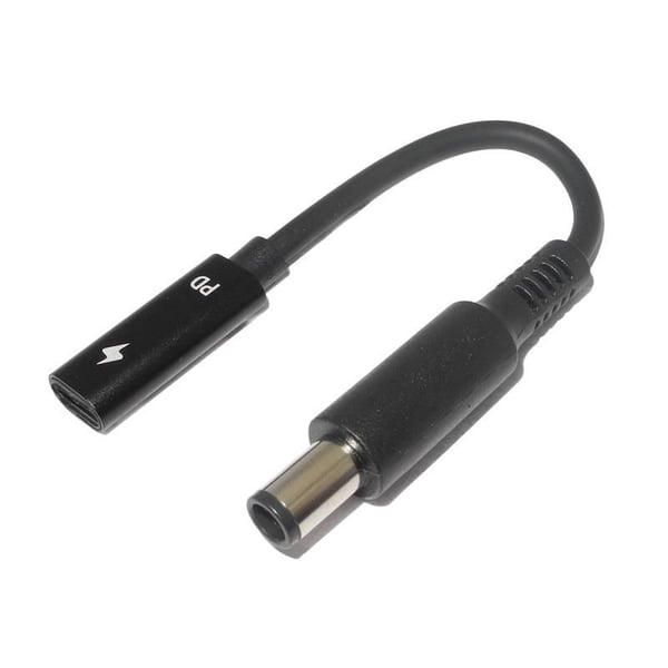 CoreParts MBXUSBC-CO0001 kabel kønsskifter USB C 7.4 x 5 mm Sort