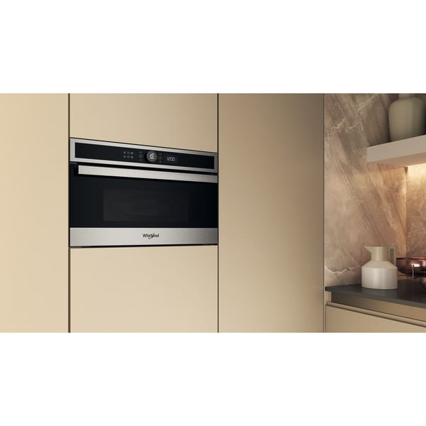 Whirlpool WMD4I4MX Sort, Rustfrit stål Grill mikroovn Indbygget 31 L 1000 W