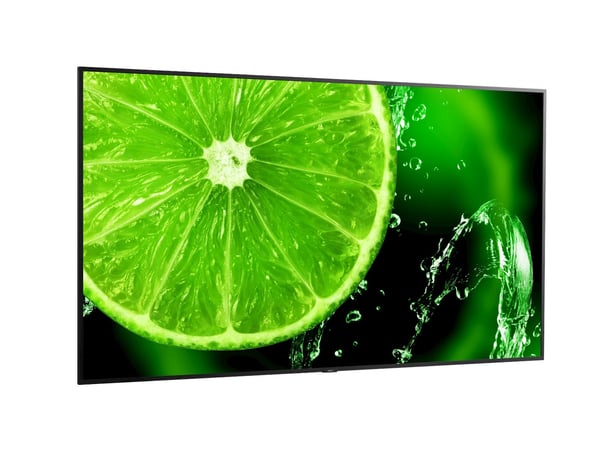 NEC MultiSync E868 Platt skärm för digital skyltning 2,17 m (85.6") LED 350 cd/m² 4K Ultra HD Svart 18/7