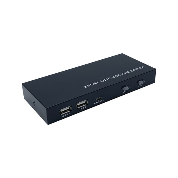AISENS A111-0400 KVM-switchar Svart