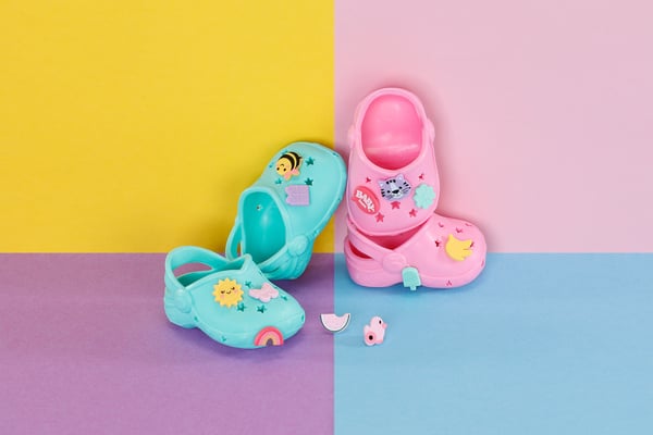 BABY born Shoes with Pins 2pairs.43cm Dockskor