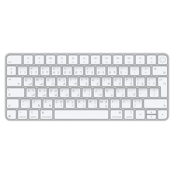 Apple Magic Keyboard med Touch ID til Mac-modeller med Silicon – arabisk Apple Magic Keyboard med Touch ID til Mac-modeller med Silicon – arabisk