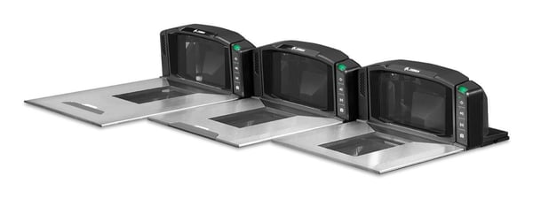 Zebra MP7000 Indbygget stregkodelæser 1D/2D CMOS Sort, Rustfrit stål