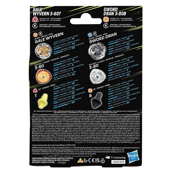 Beyblade G1543EU40 aktive/færdighedsspil & legetøj