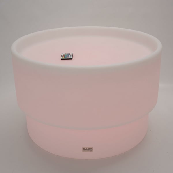 Tickit Sensory Mood Discovery Table natlys til baby Fritstående Hvid