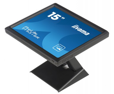 iiyama ProLite T1531SR-B3 platta pc-skärmar 38,1 cm (15") 1024 x 768 pixlar LED Pekskärm Bordsskiva Svart