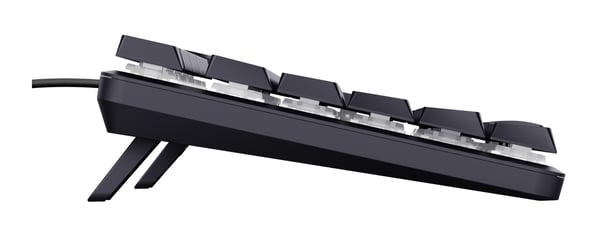 Trust GXT 866 Torix tastatur Spil USB Fransk Sort