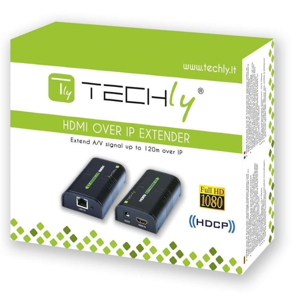 Techly IDATA EXTIP-373R video-splitter HDMI