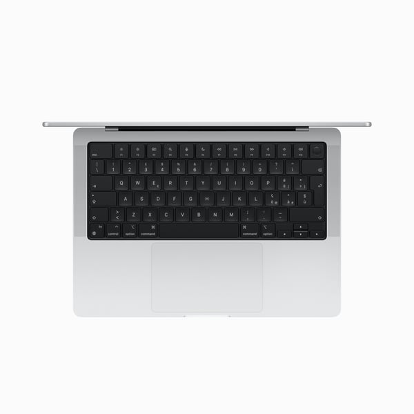 Apple MacBook Pro Apple M M3 Laptop 36,1 cm (14.2") 8 GB 512 GB SSD Wi-Fi 6E (802.11ax) macOS Sonoma Sølv