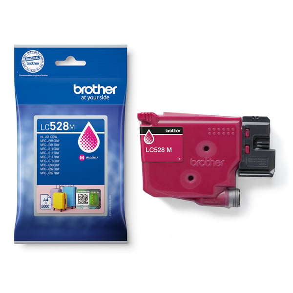 Brother LC528M mustekasetti 1 kpl Alkuperäinen Magenta