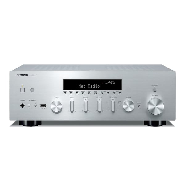 Yamaha R-N600A 80 W Sølv