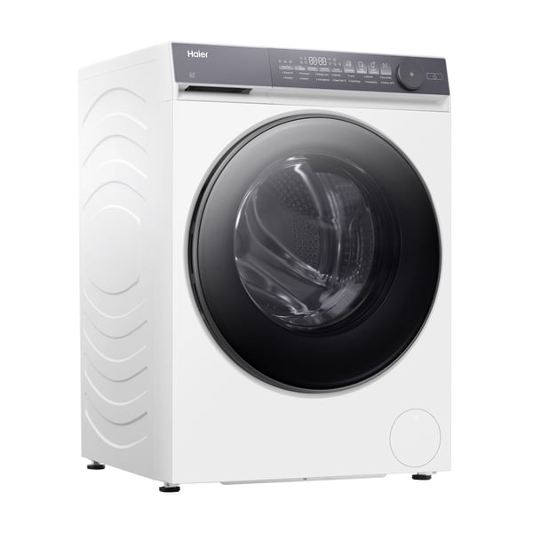 Haier HWD80BP14367TUIT vaskemaskine - tørretumbler Fritstående Front-læsning Hvid