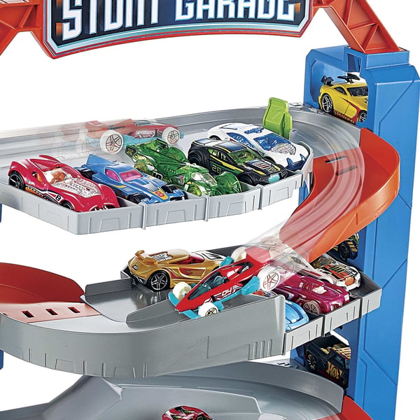 Hot Wheels City Stunt Garage-lekset Presentidé till barn i åldrarna 3 till 8 år