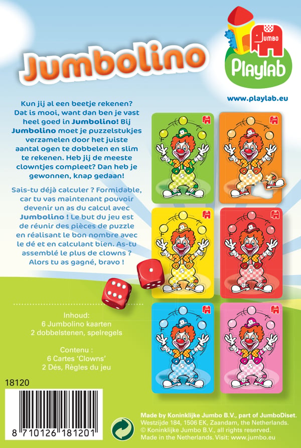 Jumbo Jumbolino Kortspil Chancespil