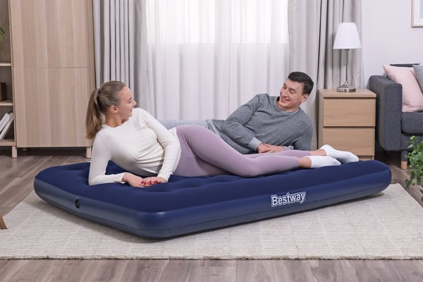 Bestway 67287 / 24 luftmadras Dobbelt madras Blå