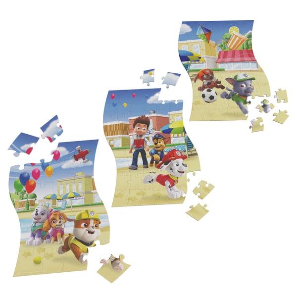 Games KPZ KPL 3in1PanoramcPzzTinPawPatrol GML Pussel 135 styck Tecknade serier