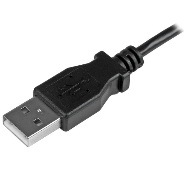 StarTech.com USBAUB2MLA USB-kabel USB 2.0 2 m USB A Micro-USB B 0,48 Gbit/sek. Sort