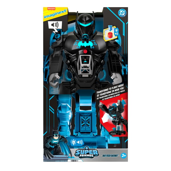 Fisher-Price Imaginext DC Super Friends Bat-Tech Batbot, Batman-lekset