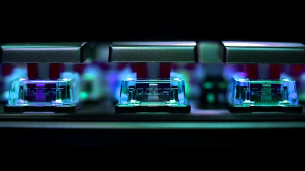 ROCCAT Vulcan TKL tastatur Hjem USB AZERTY Fransk Sort