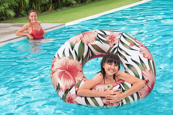 Bestway 36237 pool- och badmadrass Multifärg, Transparent Bild PVC Simring