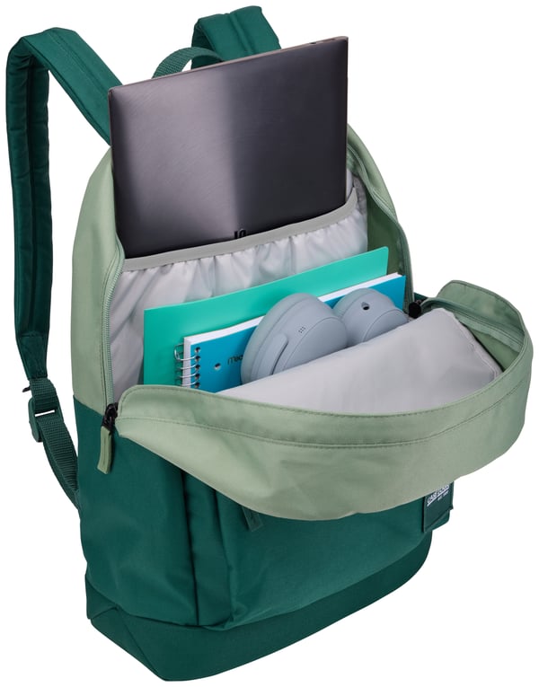 Case Logic Campus CCAM1216 - Islay Green/Smoke Pipe rygsæk Fritidsrygsæk Grøn Polyester
